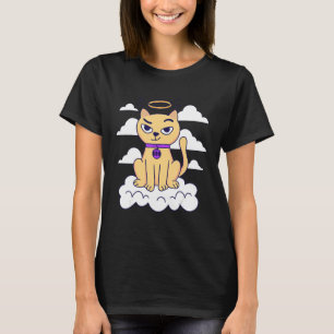 Camiseta Deus nuvens de gatos