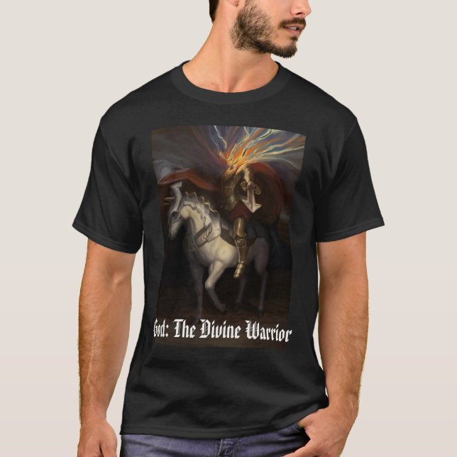 Camiseta Deus: O guerreiro divino (Frente)