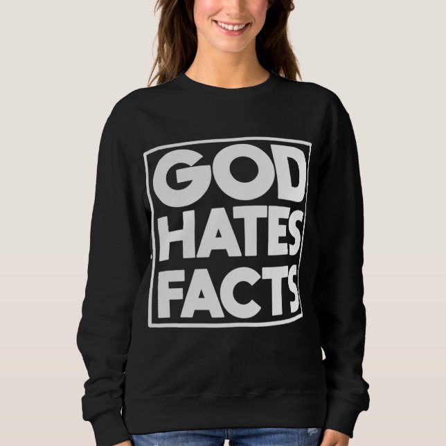 Camiseta deus odeia fatos ateístas ateus (Frente)