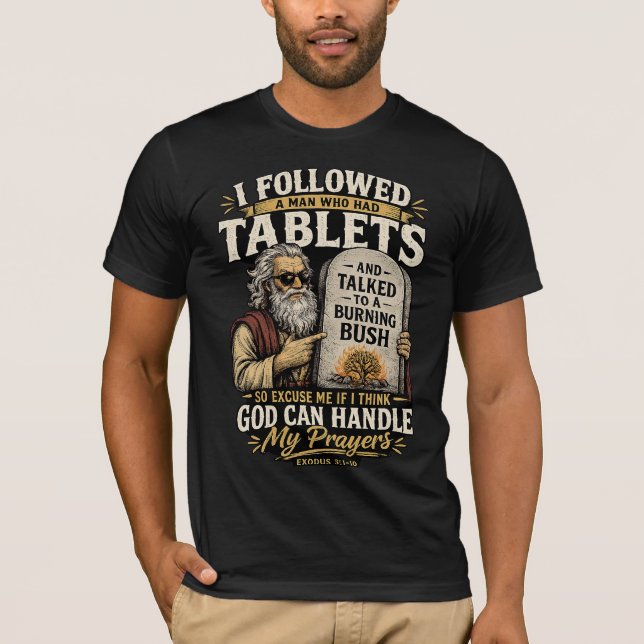 Camiseta Deus Pode Lidar Com Minhas Orações (Frente)