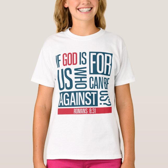 Camiseta Deus por nós (Frente)