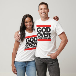 Camiseta Deus por Tudo - Cristão
