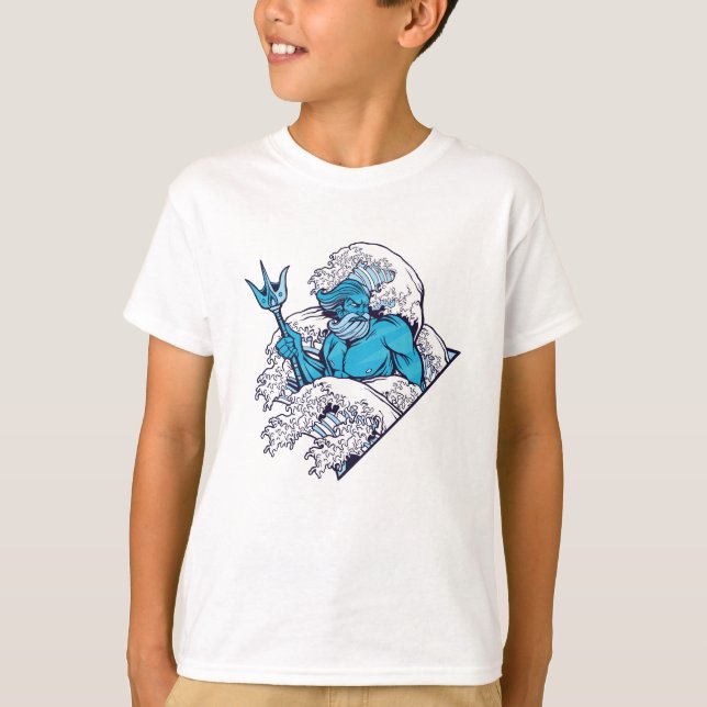 Camiseta Deus Poseidon (Frente)