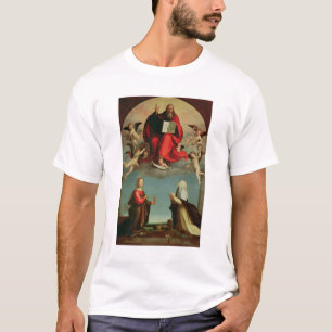 Camiseta Deus que aparece a St Mary Magdalen e St. Catheri