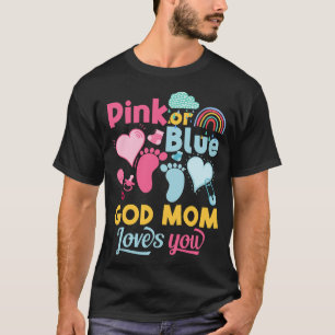 Camiseta Deus Rosa Ou Azul Que A Mãe Te Ama.