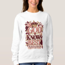 Camiseta Deus sabe o melhor