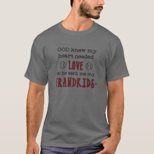 Camiseta Deus Sabia Que Meu Coração Precisava De Amor Então