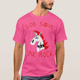 Camiseta Deus Salve Punk Rock Não É Ideia De Dar Morto
