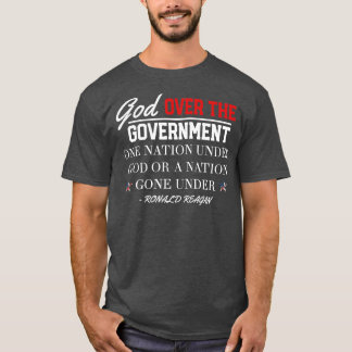 Camiseta Deus sobre o Governo