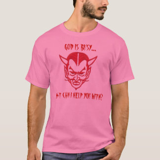 CAMISETA DEUS SOU OCUPADO…, O QUE POSSO EU AJUDÁ-LO COM?