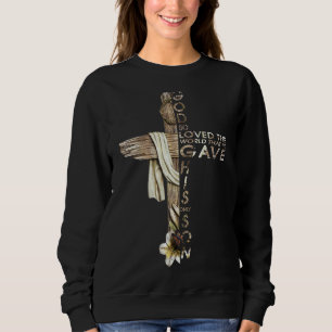 Camiseta Deus Tão Amado O Cristo Mundial John 316 Verso Bíb