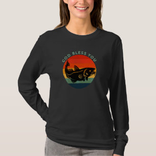 Camiseta Deus Te Abençoe Deus Jogue Um Bacano