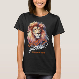 Camiseta Deus tem isso! Furacão Helene Survivent