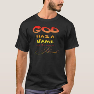 Camiseta Deus tem um nome Jeová
