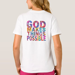 Camiseta Deus Torna as Coisas Possíveis