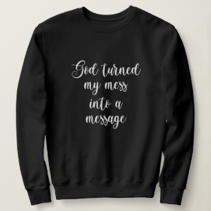 Camiseta Deus Transformou A Minha Mãe Numa Mensagem
