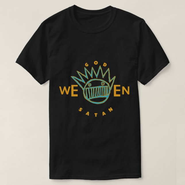 Camiseta Deus Ween Satã (Frente do Design)