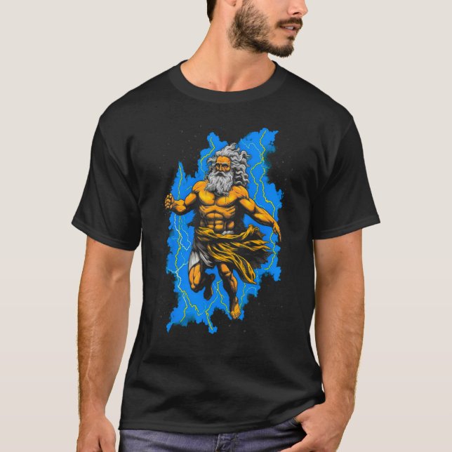 Camiseta Deus Zeus da Mitologia Grega (Frente)