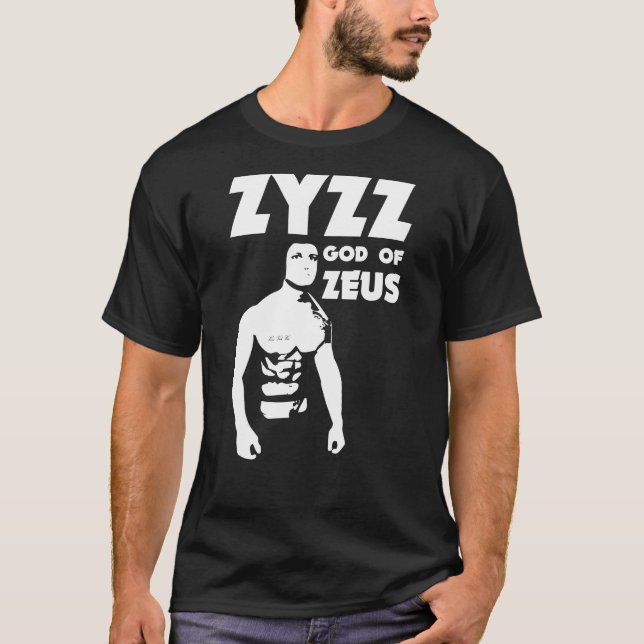 Camiseta Deus Zyzz de Zeus (Frente)