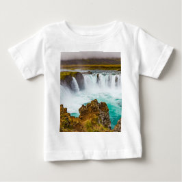 Camiseta Deusa-cascata, Islândia
