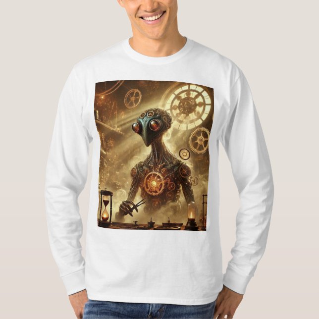 Camiseta Deusa 👑 Celestial da Alienígena: Beleza Eetérea p (Frente)