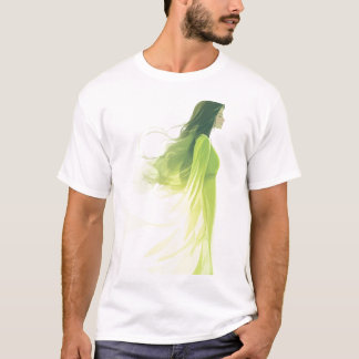Camiseta Deusa da Floresta Verde