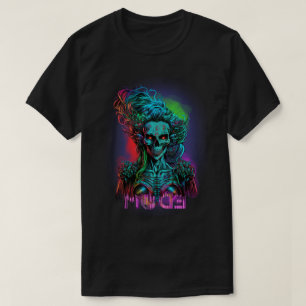 Camiseta Deusa do crânio