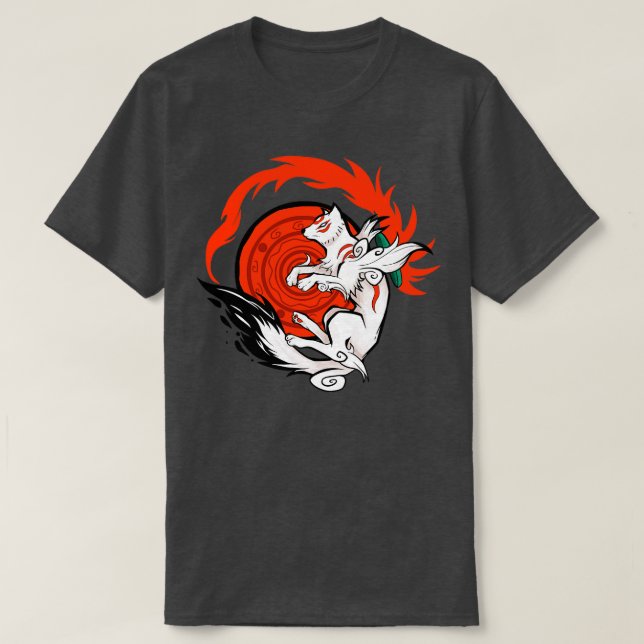 Camiseta Deusa do Lobo Branco (Frente do Design)