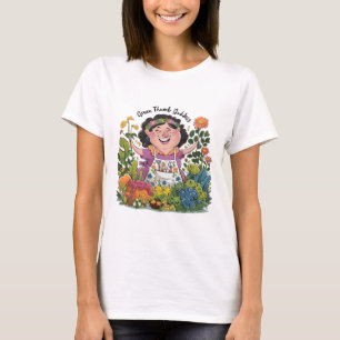 CAMISETA DEUSA DO POLEGAR VERDE