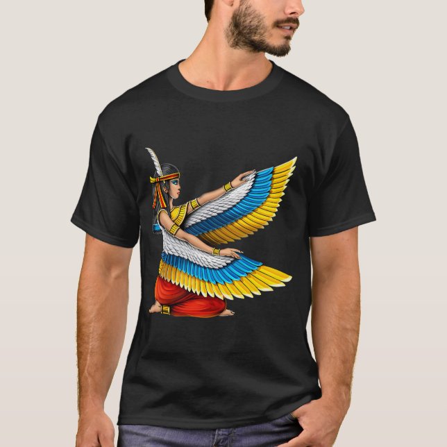 Camiseta Deusa egípcia Maat (Frente)
