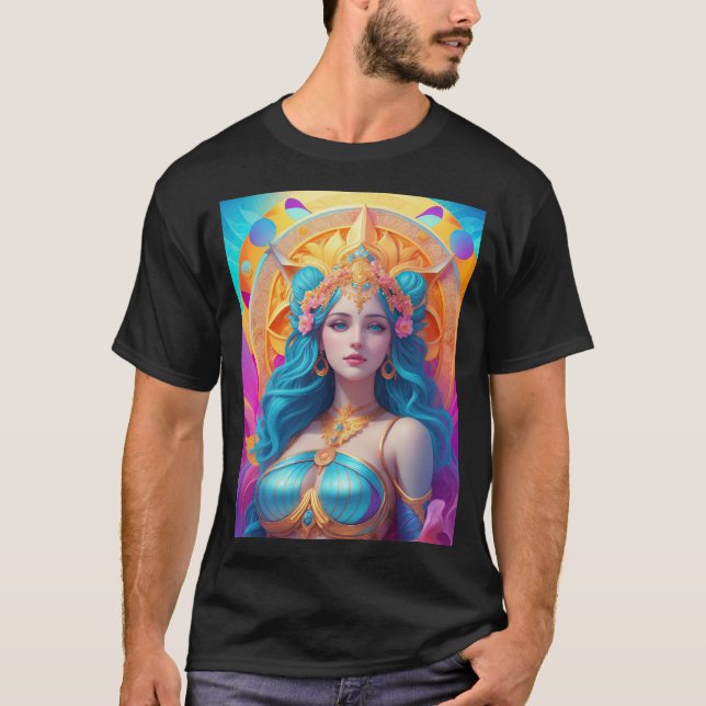 Camiseta Deusa Grega Afrodite em seu Esplendor (Frente)