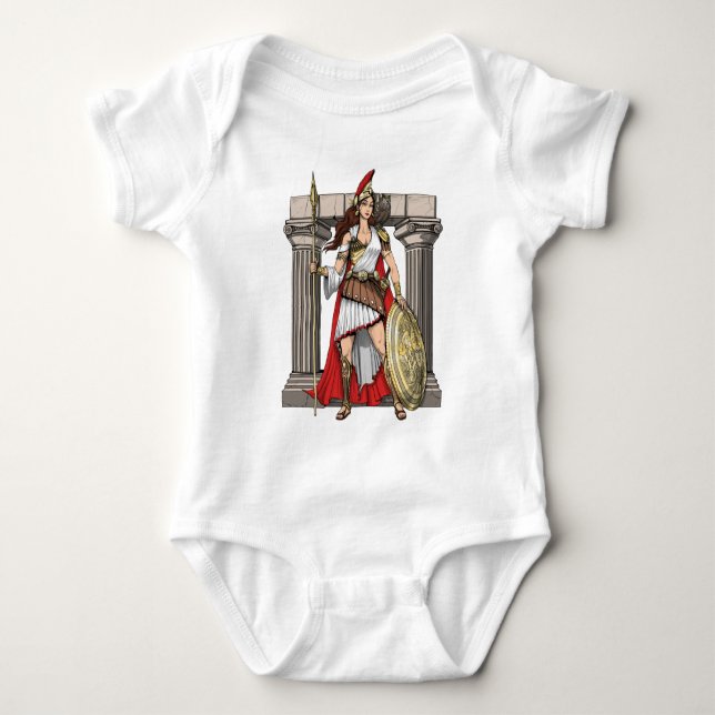 Camiseta Deusa Grega Athena (Frente)