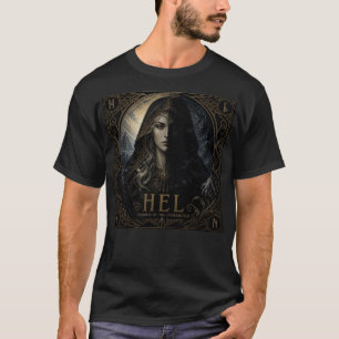 Camiseta Deusa Hel do Submundo Mitologia Nórdica