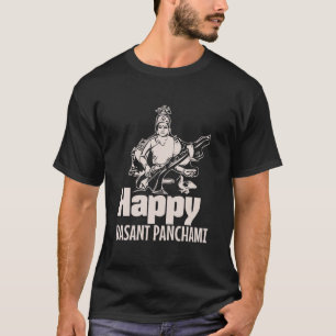 Camiseta Deusa Hindu Saraswati Puja