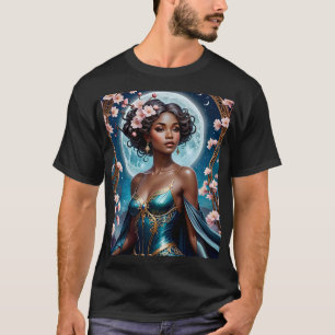 Camiseta Deusa Moonlit em Bloom Fantasy Tee