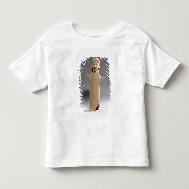 Camiseta Deusa ou worshipper com braços aumentados, (Frente)