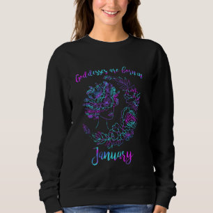 Camiseta Deusas São Nasceres No Gráfico Da Lua Floral De Ja