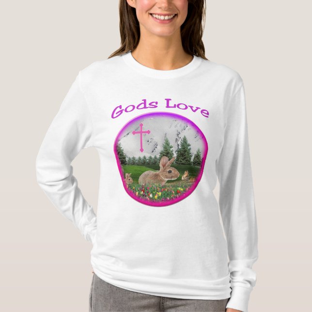 Camiseta deuses amor (Frente)