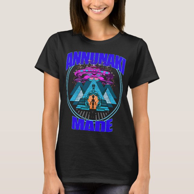 Camiseta Deuses da Alienígena Sumeriana de Annunaki (Frente)