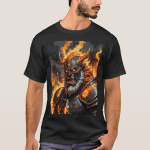 Camiseta Deuses de Fogo da mitologia norse gigante da super