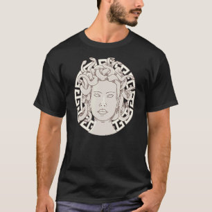 Camiseta Deuses Gregos Acientes Medusa Cabeça Retrato Arte 