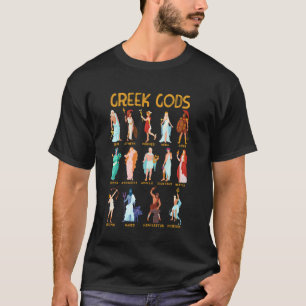 Camiseta Deuses Gregos Mitologia Grega Antiga Vida Grega Mi