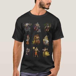 Camiseta Deuses nórdicos antigos