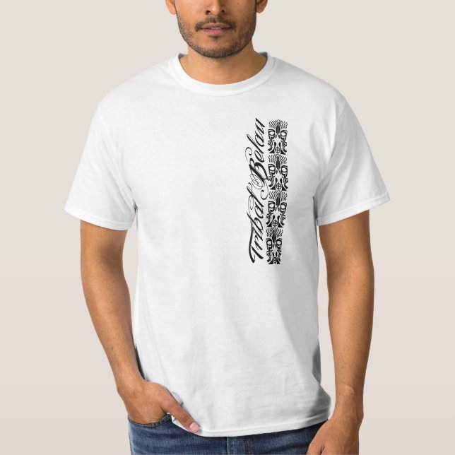 Camiseta Deuses tribais de Belau (Frente)
