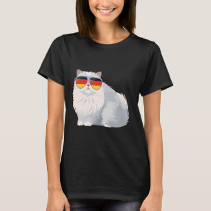 Camiseta Deutsche flagge Katze deutsch Alemanha Katzen l