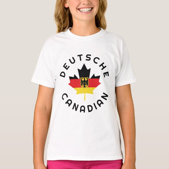 Camiseta Deutsche Roots canadense (Frente)