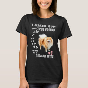 Camiseta Deutscher Spitz Mãe Fluffy Cachorro Pai Cute Germ