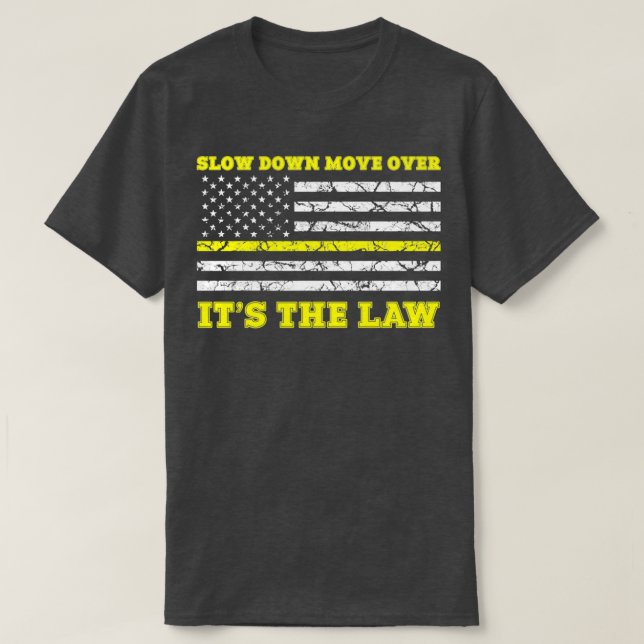 Camiseta Devagar Mover Para Baixo O Driver 1 (Frente do Design)