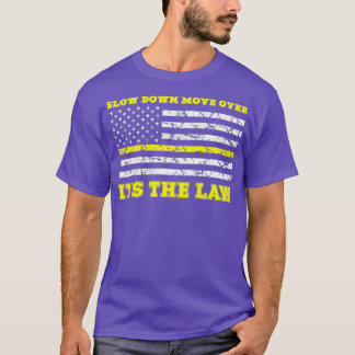 Camiseta Devagar Mover Para Baixo O Driver Do Caminhão