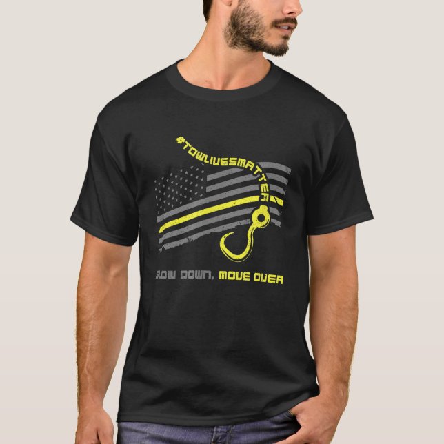 Camiseta Devagar Mover Para Legal Operador De Caminhão De E (Frente)